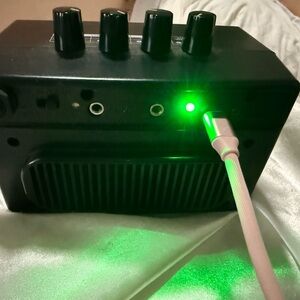 Black Audio Amplifier